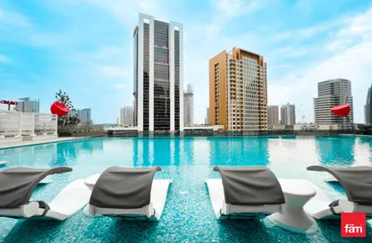 Apartment - Studio - 1 Bathroom for rent in MAG 318 - Business Bay - Dubai