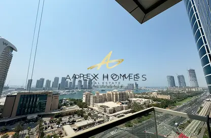 Apartment - 3 Bedrooms - 4 Bathrooms for rent in Ocean Heights - Dubai Marina - Dubai