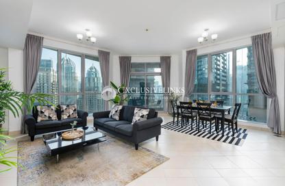 Apartment - 2 Bedrooms - 2 Bathrooms for rent in The Torch - Dubai Marina - Dubai