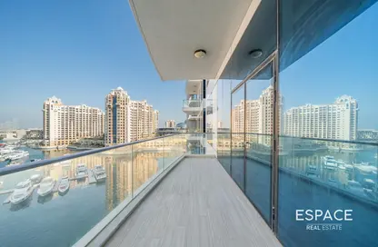 Apartment - 2 Bedrooms - 3 Bathrooms for rent in Oceana Pacific - Oceana - Palm Jumeirah - Dubai