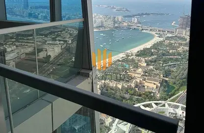 Apartment - 3 Bedrooms - 4 Bathrooms for rent in Ocean Heights - Dubai Marina - Dubai