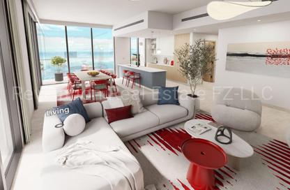 Penthouse - 4 Bedrooms - 5 Bathrooms for sale in Rosso Bay Residence - Al Marjan Island - Ras Al Khaimah