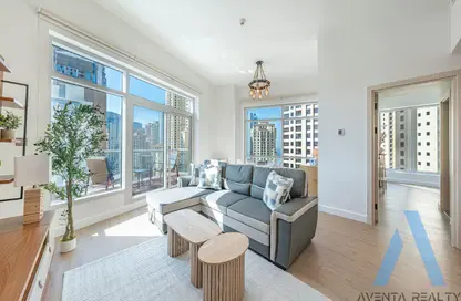 شقة - غرفة نوم - 2 حمامات للايجار في برج سانيبال - بارك أيلندز - دبي مارينا - دبي