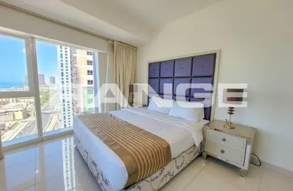 Apartment - 2 Bedrooms - 3 Bathrooms for rent in Damac Heights - Dubai Marina - Dubai