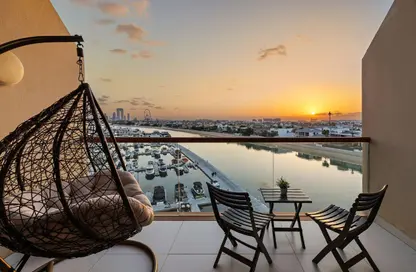 Apartment - Studio - 1 Bathroom for rent in Palm Views West - Palm Views - Palm Jumeirah - Dubai