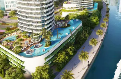 Apartment - Studio - 1 Bathroom for sale in Canal Heights - Business Bay - Dubai