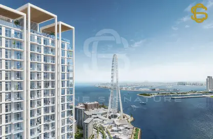 شقة - غرفة نوم - 2 حمامات للبيع في مبنى بلوواترز باي 2 - بلوواترز باي - جزيرة بلوواترز - دبي