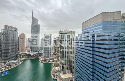 Office Space - Studio - 1 Bathroom for rent in Indigo Icon - JLT Cluster F - Jumeirah Lake Towers - Dubai