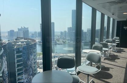 Office Space - 1 Bedroom - 3 Bathrooms for rent in The Binary Tower - Business Bay - Dubai