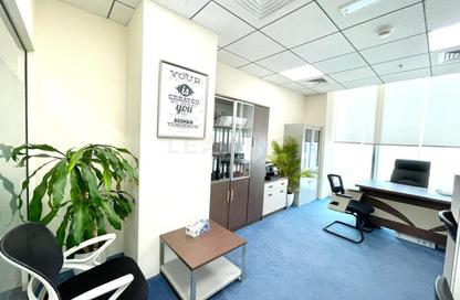 Office Space - 1 Bedroom - 3 Bathrooms for rent in The Binary Tower - Business Bay - Dubai