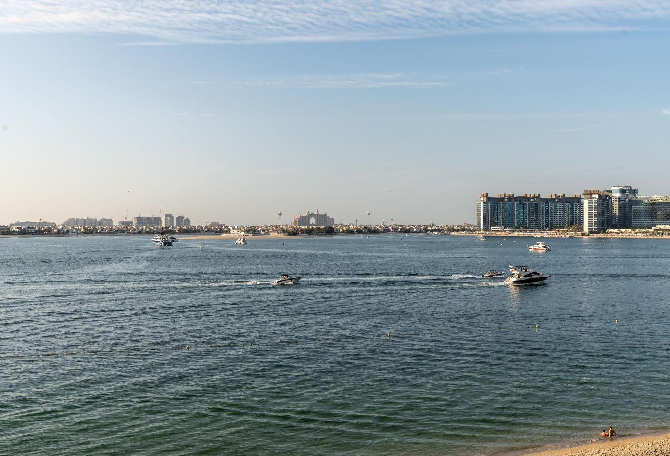 Panoramic Sea View | Beachfront 3BR+Maids photo 13