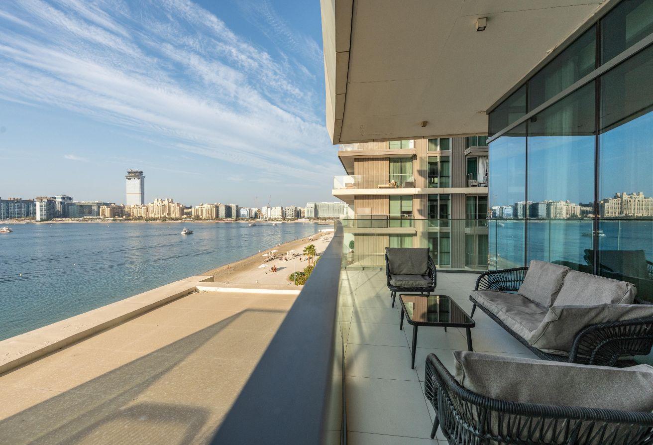 Panoramic Sea View | Beachfront 3BR+Maids photo 28