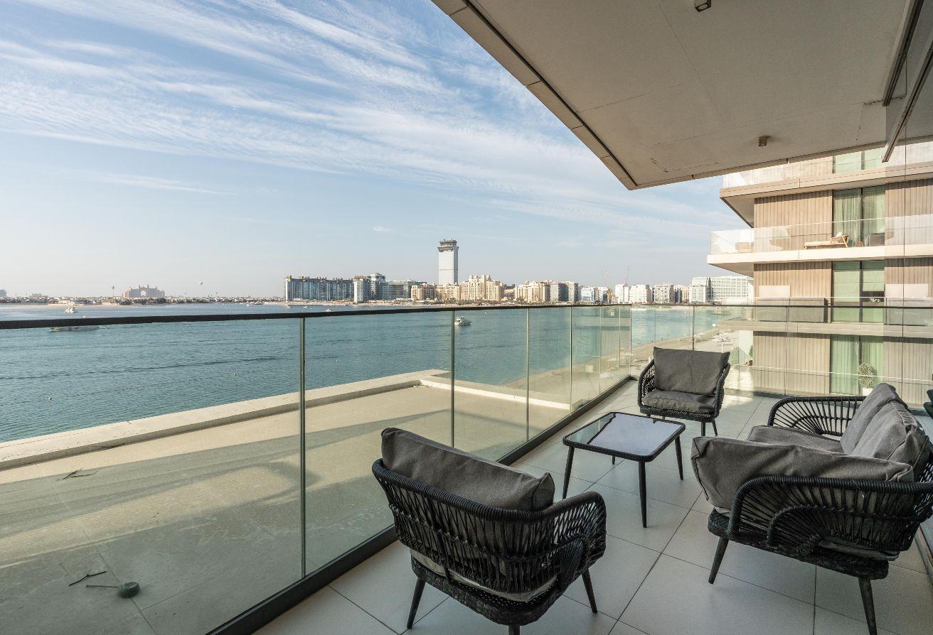 Panoramic Sea View | Beachfront 3BR+Maids photo 4
