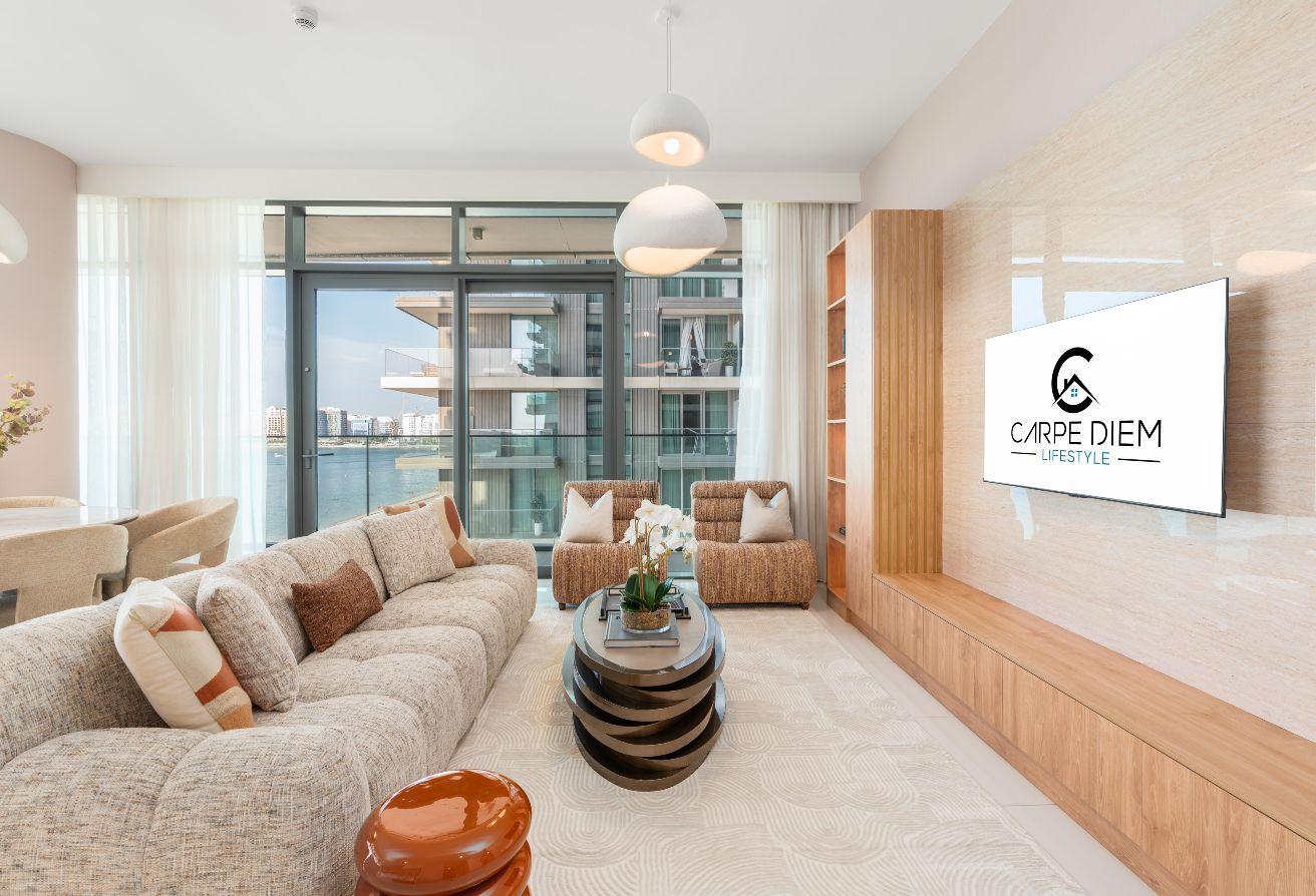 Panoramic Sea View | Beachfront 3BR+Maids photo 6