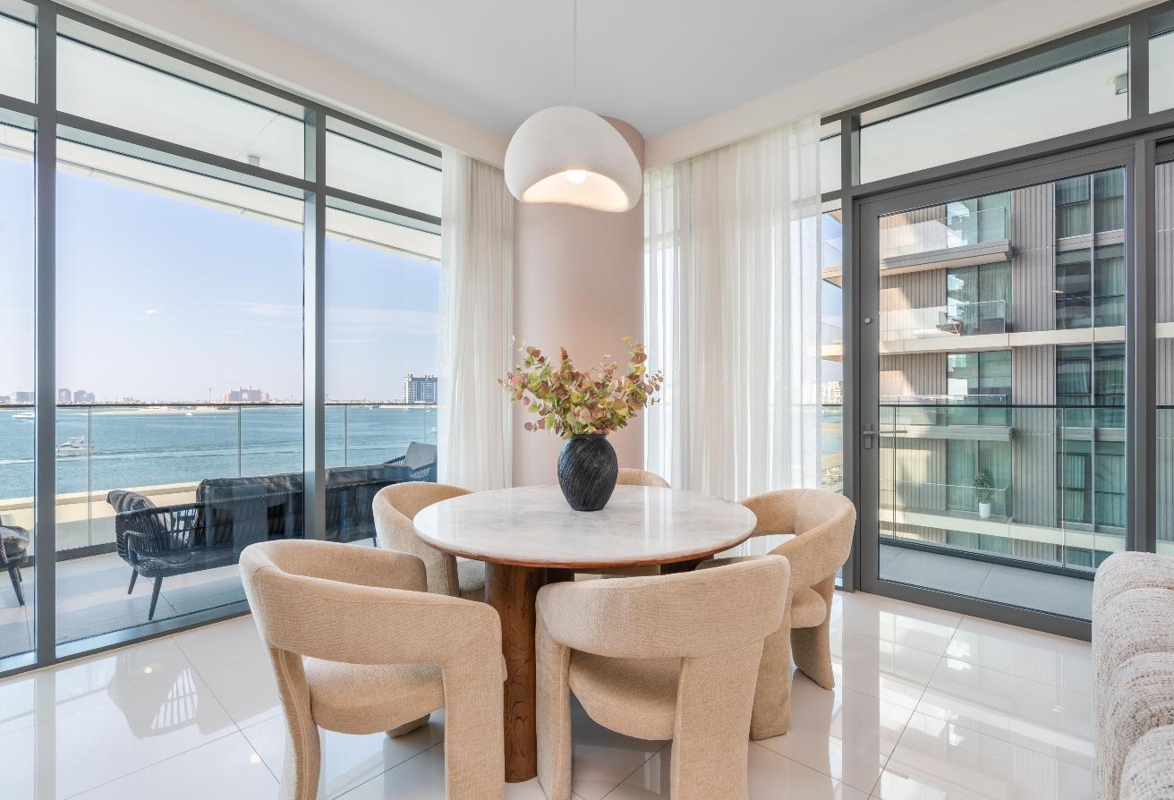 Panoramic Sea View | Beachfront 3BR+Maids photo 2