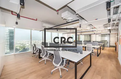 مكتب - غرفة نوم - 1 حمام للايجار في ون باي امنيات - الخليج التجاري - دبي