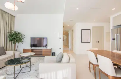 شقة - 3 غرف نوم - 3 حمامات للبيع في برج Marina Vista 1 - مارينا فيستا - إعمار بيتشفرونت - دبي هاربور - دبي