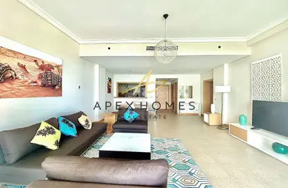 Apartment - 1 Bedroom - 2 Bathrooms for rent in Al Das - Shoreline Apartments - Palm Jumeirah - Dubai