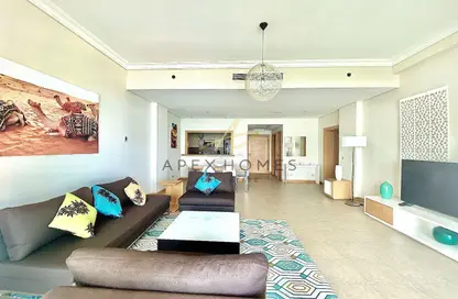Apartment - 1 Bedroom - 2 Bathrooms for rent in Al Das - Shoreline Apartments - Palm Jumeirah - Dubai