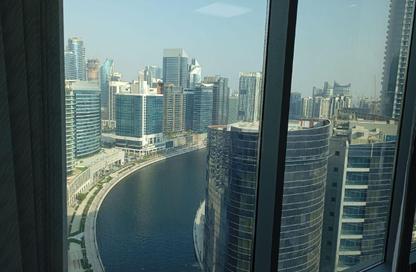 Office Space - 4 Bedrooms - 1 Bathroom for rent in The Binary Tower - Business Bay - Dubai