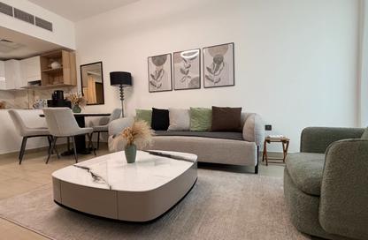 Apartment - 1 Bedroom - 2 Bathrooms for rent in Binghatti Emerald - District 15 - Jumeirah Village Circle - Dubai