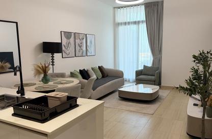 Apartment - 1 Bedroom - 2 Bathrooms for rent in Binghatti Emerald - District 15 - Jumeirah Village Circle - Dubai