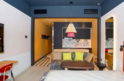 Apartment - Studio - 1 Bathroom for rent in Mama Shelter Residences - Business Bay - Dubai