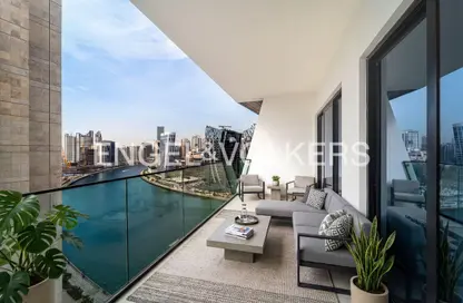 شقة - غرفة نوم - 2 حمامات للايجار في بن غاطي كانال - الخليج التجاري - دبي