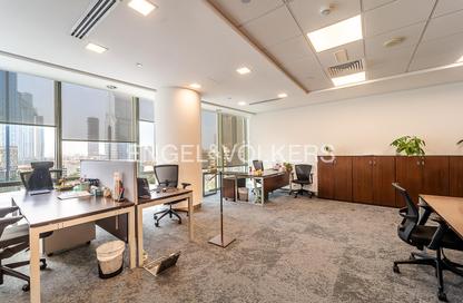 Office Space - Studio - 1 Bathroom for rent in South Tower - Emirates Financial Towers - DIFC - Dubai