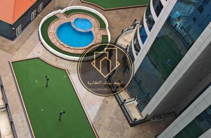Apartment - 2 Bedrooms - 3 Bathrooms for sale in Al Khor Tower B2 - Al Khor Towers - Ajman Downtown - Ajman Apartment - 2 Bedrooms - 3 Bathrooms for sale in Al Khor Tower B2 - Al Khor Towers - Ajman Downtown - Ajman