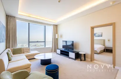 Apartment - 1 Bedroom - 2 Bathrooms for rent in The Palm Tower - Palm Jumeirah - Dubai