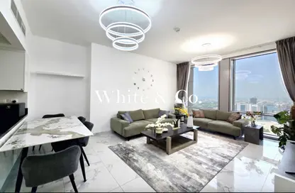 شقة - 2 غرف نوم - 3 حمامات للايجار في برج نورا - مدينة الحبتور - الخليج التجاري - دبي