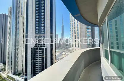 شقة - غرفة نوم - 2 حمامات للبيع في ذا سيجنتشر - برج خليفة - وسط مدينة دبي - دبي