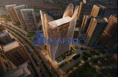 Apartment - 1 Bedroom - 2 Bathrooms for sale in Binghatti Skyhall - Business Bay - Dubai