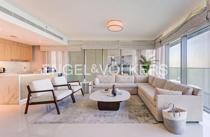 شقة - 3 غرف نوم - 4 حمامات للايجار في برج Beach Vista 1 - بيتش فيستا - إعمار بيتشفرونت - دبي هاربور - دبي