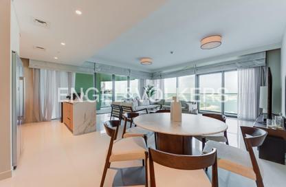 شقة - 3 غرف نوم - 4 حمامات للايجار في برج Beach Vista 1 - بيتش فيستا - إعمار بيتشفرونت - دبي هاربور - دبي