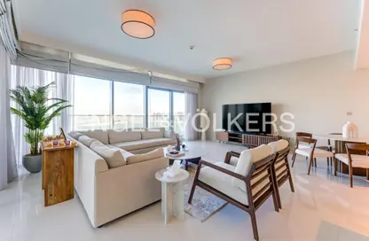 Apartment - 3 Bedrooms - 4 Bathrooms for rent in Beach Vista Tower 1 - Beach Vista - EMAAR Beachfront - Dubai Harbour - Dubai