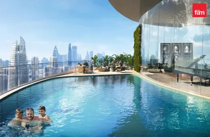 شقة - 1 حمام للبيع في 1 تاج القناة - كانال كراون - الخليج التجاري - دبي