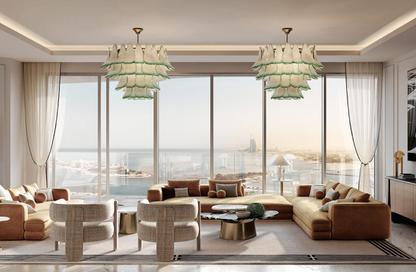 Apartment - 3 Bedrooms - 3 Bathrooms for sale in The Bristol - EMAAR Beachfront - Dubai Harbour - Dubai