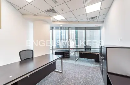 Office Space - Studio - 1 Bathroom for rent in North Tower - Emirates Financial Towers - DIFC - Dubai