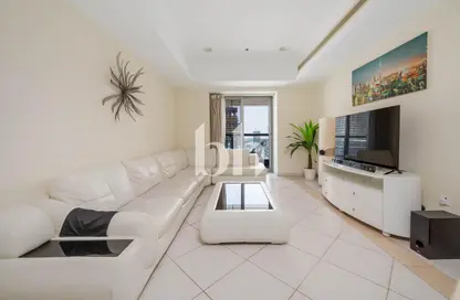 شقة - 2 غرف نوم - 2 حمامات للايجار في برج الأميرة - دبي مارينا - دبي