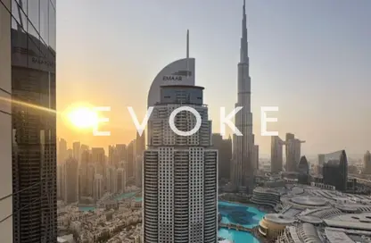 Apartment - 3 Bedrooms - 4 Bathrooms for rent in Boulevard Point - Downtown Dubai - Dubai