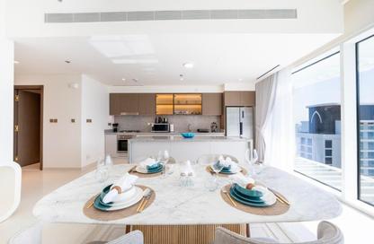 Apartment - 1 Bedroom - 1 Bathroom for rent in Grand Bleu Tower 1 - Emaar Beachfront - Dubai Harbour - Dubai