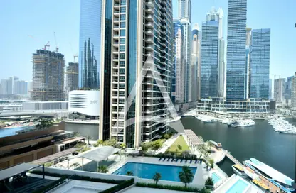 Apartment - 3 Bedrooms - 4 Bathrooms for rent in Marina Terrace - Dubai Marina - Dubai