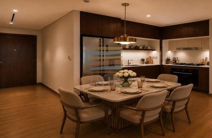 Apartment - 3 - 4 for rent in Palace Beach Residence Tower 2 - Palace Beach Residence - Emaar Beachfront - Dubai Harbour - Dubai