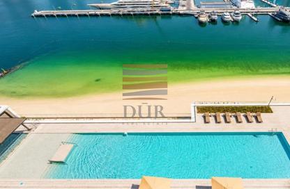 Apartment - 3 - 4 for rent in Palace Beach Residence Tower 2 - Palace Beach Residence - Emaar Beachfront - Dubai Harbour - Dubai