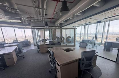 Office Space - Studio - 1 Bathroom for rent in I Rise Tower - Barsha Heights (Tecom) - Dubai