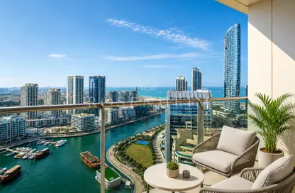 Apartment - 1 Bedroom - 2 Bathrooms for rent in Sparkle Tower 1 - Sparkle Towers - Dubai Marina - Dubai