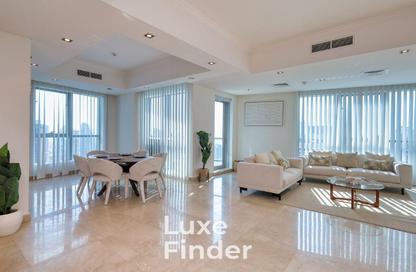 Apartment - 5 Bedrooms - 6 Bathrooms for rent in Bay Central Tower Central - Bay Central - Dubai Marina - Dubai