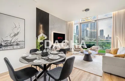 Apartment - 1 Bedroom - 2 Bathrooms for rent in Burj Vista 1 - Burj Vista - Downtown Dubai - Dubai